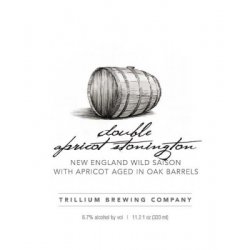 Double Apricot Stonington - Craft Beer Dealer