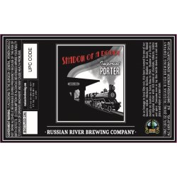 Russian River Shadow of a Doubt Imperial Porter 510ML - Bine & Vine