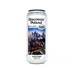 PINTA - 16°Discovery Poland: Warszawa 0,5l plech 6,5%alc. - Beer Butik