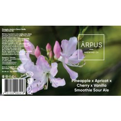 Ārpus Pineapple x Apricot x Cherry x Vanilla Smoothie Sour Ale - Ārpus Brewing