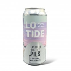 Lowtide Brewing Co - Forgot To Take My Pils - ONP5 - OnderNulPuntVijf