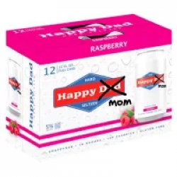 Happy Dad Seltzer Happy Mom Raspberry 12oz 12pk Cn - Luekens Wine & Spirits