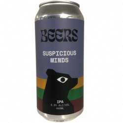 Beers Beer Suspicious Minds West Coast IPA 440ml - The Beer Cellar