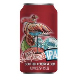 South Beach Brewing Blood Orange IPA 12oz 6pk Cn - Luekens Wine & Spirits