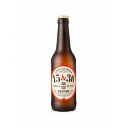 15&30 Barrica De Roble Blonde 33cl - Gourmet en Casa TCM