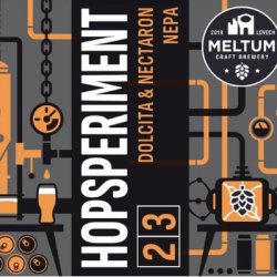 Пивоварна Мелтум (Meltum Brewery) Hopsperiment #23 - Nectaron & Dolcita NEPA