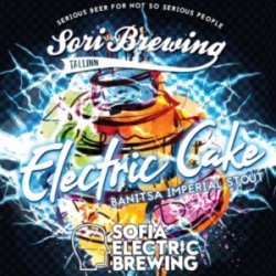 Sori Brewing Sofia Electric collab Electric Cake - ØL2GO