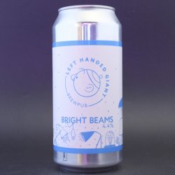 Left Handed Giant - Brewpub: Bright Beams - 4.4% (440ml) - Ghost Whale