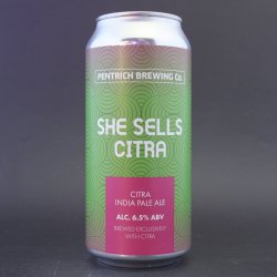 Pentrich - She Sells Citra - 6.5% (440ml) - Ghost Whale