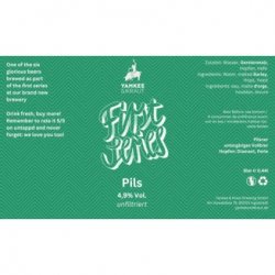 Yankee & Kraut First Series Pils Yankee & Kraut First Series Pils