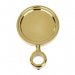 Standard Gold Round Badge Holder Standard Gold Round Badge Holder