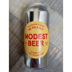 Modest Beer - Cloudy Yet Full Of Sunshine (NE Pale Ale) - Lost Robot