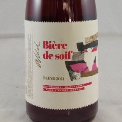 Saison Farmhouse Ale WILD16 Bière De Soif Raspberry Blackberry Plum Rondo Grapes  37,5cl - Gedeelde Vreugde