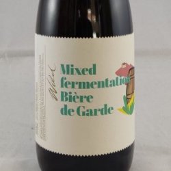 Saison Farmhouse Ale WILD11 Mixed Fermentation Bière De Garde  37,5cl - Gedeelde Vreugde