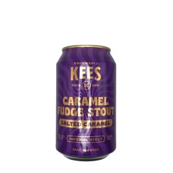 Brouwerij Kees  Caramel Fudge Stout - Salted Caramel