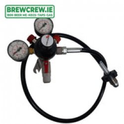 Black Nose - Mixed Gas Primary Regulator - Wall Mounted - Dual Gauge - Micromatic Premium - The Brew Crew