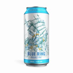 Hawkers Beer x The Brewing Project - Blue Ring Double IPA - The Beer Barrel