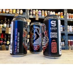 Siren x Mash Gang  Call Of The Void  Non Alcoholic Nitro Stout - Wee Beer Shop