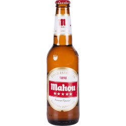 Cerveza Mahou 5 Estrellas Botellín 33cl Caja 24 u. - 1898 Drinks Boutique