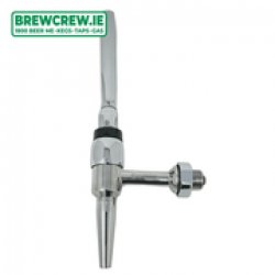 CHROME EXCELSIOR TAP CW 6” REMOVABLE HANDLE – 516 + Stout Nozzle + John Guest Fitting + 1m Beer Line - The Brew Crew