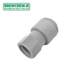 JG PI4512F4S - Female Adaptor FFL Thread - 38 Push Fit to 14 FFL - The Brew Crew
