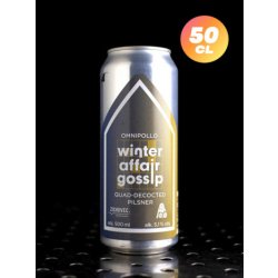 Zichovec x Omnipollo  Winter Affair Gossip: Omnipollo  Quad Decocted Pils  5,1% - Quaff Webshop