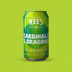 Brouwerij Kees x Cloudwater - Cardinals & Dragons  DIPA - Cloudwater