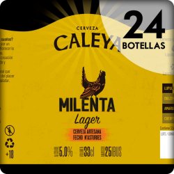 Caleya Milenta   Caja de 24 botellas - Cerveza Caleya