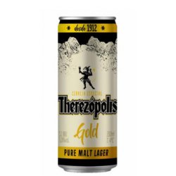 Cerveja Therezópolis Gold Premium Lager Lata 350ml - Imigrantes Bebidas