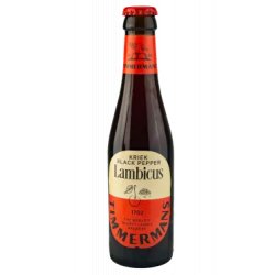 Brewery John Martin & Brewery Timmermans Timmermans Lambicus Kriek Black Pepper Brewery John Martin & Brewery Timmermans Timmermans Lambicus Kriek Black Pepper
