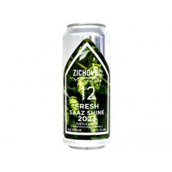 ZICHOVEC - 12°Fresh Saaz Shine 2023 0,5l can 5,1% alc. - Beer Butik