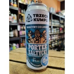 Trzech Kumpli Porter Bałtycki Żytnio-Orkiszowy