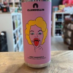 Clandestin Beer ANDY WARMHOLE