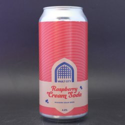 Vault City - Raspberry Cream Soda - 4.8% (440ml) - Ghost Whale