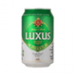 Luxus Belgian Style Lager Cans 355mL - Red Bottle