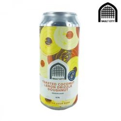 Vault City Toasted Coconut Lemon Drizzle Doughnut 44 Cl. (lattina) - 1001Birre