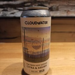 Cloudwater Brew Co. USA Fresh Hop Edition: Citra & Krush