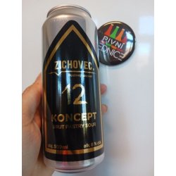 Zichovec Koncept Brut Pastry Sour 12°6% 0,5l - Pivní lednice