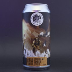 New Bristol Brewery - Salted Chocolate Bigger Cinder Toffee Stout - 8.4% (440ml) - Ghost Whale