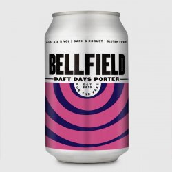 Bellfield Brewery, Daft Days Porter, 330ml Can - The Fine Wine Company