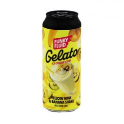 Funky Fluid Gelato: Yellow Kiwi & Banana Shake