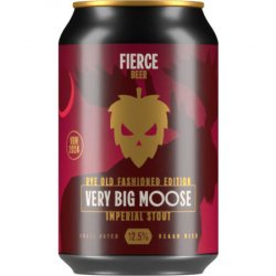 Fierce Beer Very Big Moose : Old Fashioned Edition, 330ml Can - The Fine Wine Company