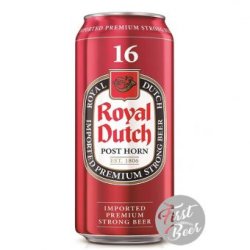 Bia Royal Dutch 16% – Lon 500ml – Thùng 24 Lon - First Beer – Bia Nhập Khẩu Giá Sỉ