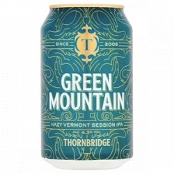 Thornbridge Green Mountain IPA 4,3% 330ml - Drink Station