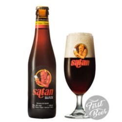 Bia Satan Black 8% – Chai 330ml – Thùng 24 Chai - First Beer – Bia Nhập Khẩu Giá Sỉ