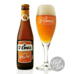 Bia St Louis Premium Peche 2.6% – Chai 330ml – Thùng 24 Chai - First Beer – Bia Nhập Khẩu Giá Sỉ