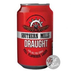 Bia Southern Mills Draught 4.0%  Lon 330ml  Thùng 30 Lon - First Beer – Bia Nhập Khẩu Giá Sỉ