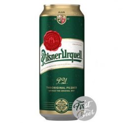 Bia Pilsner Urquell 4.4% – Lon 500ml – Thùng 24 Lon - First Beer – Bia Nhập Khẩu Giá Sỉ