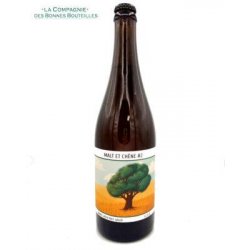 Flore - Malt et chene - Barrel aged lager 75 cl VP - La Compagnie des Bonnes Bouteilles