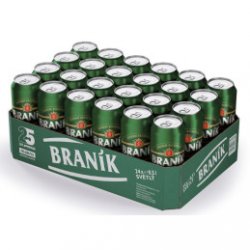 Branik 10° Pale Draft Beer 24x 500ml - Pivana CZ